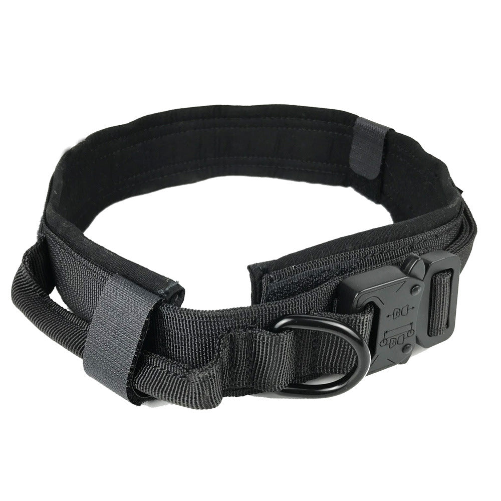 Apex Alpha Tactical Collar — Heavy-Duty K9 Gear for Medium to XL Breeds
