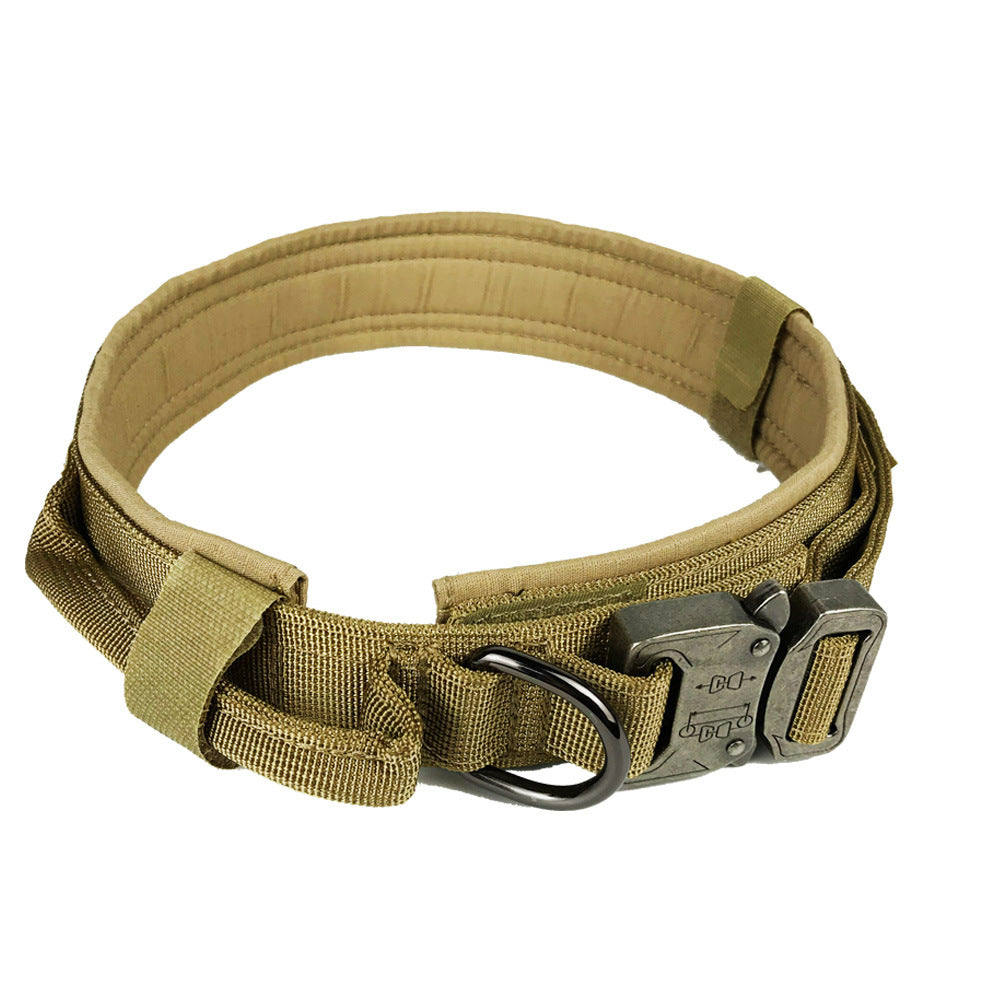 Apex Alpha Tactical Collar — Heavy-Duty K9 Gear for Medium to XL Breeds